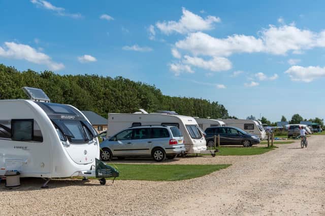 Interest in caravans has soared since the start of the pandemic 