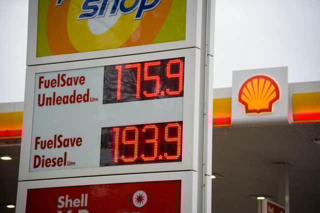 Petrol prices have soared by around 40p per litre since March 2021 (Photo by Finnbarr Webster/Getty Images)