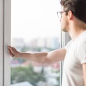 Keep your home cool by closing windows.