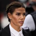 Rebekah Vardy has given an exclusive interview to TalkTv in the aftermath of her defamation trial against Colleen Rooney, known as the ‘Wagatha Christie’ trial. (Credit: Getty Images)