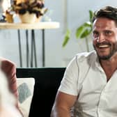 George Roberts sits opposite the ‘experts’ on an episode of Married At First Sight UK.
