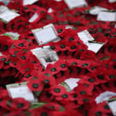 Wreaths lay at the foot of the Cenotaph after the Remembrance Day (getty images)