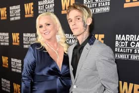 Aaron Carter has died at the age of 34. (Photo by Presley Ann/Getty Images for WE tv )