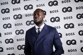 Stormzy and Maya Jama were spotted together at the GQ Men of the Year awards.