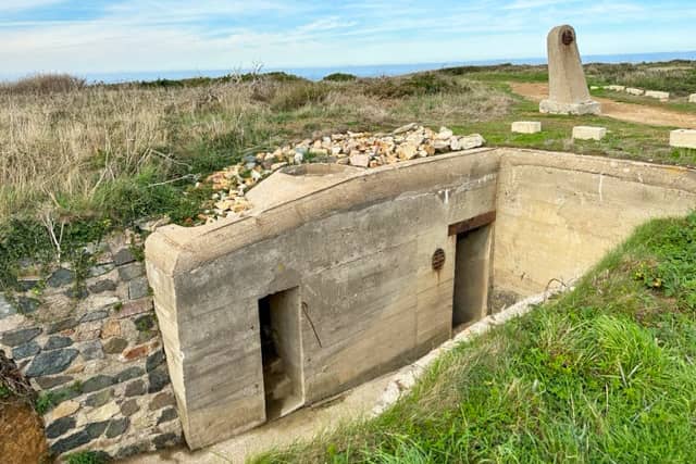Giffoine plot up for sale situated on the south west of the Channel Island of Guernsey overlooking Gannet Rock