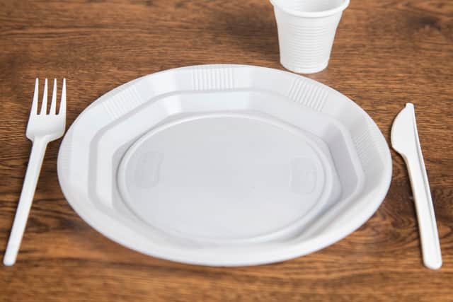 Many plastic items will be banned from the end of this year