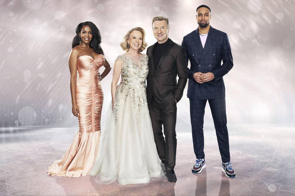 Dancing On Ice judges.