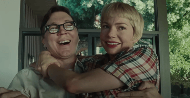 Paul Dano and Michelle Williams in The Fabelmans