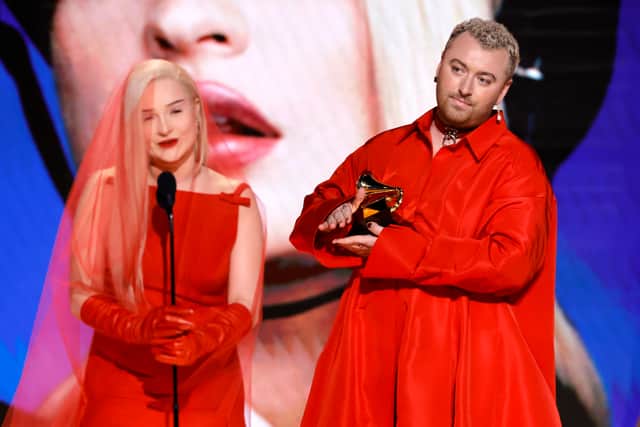  Kim Petras and Sam Smith are nominated for another award (Getty)