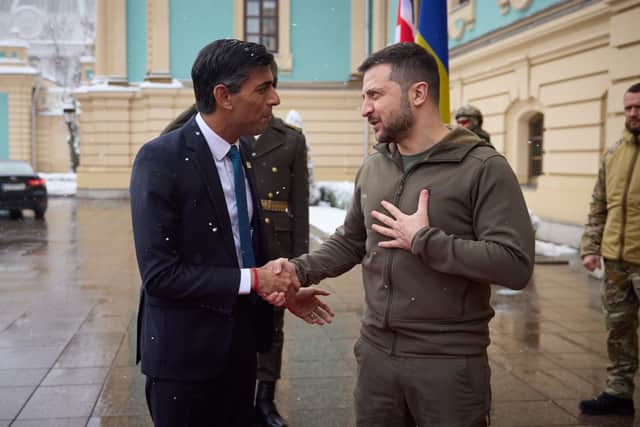 President Zelensky is set to visit the UK for the first time since Russia invaded Ukraine last year.