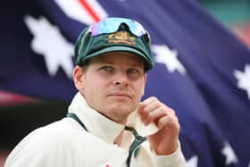 Australian captain Steve Smith looks on during day four of the Third Test match between Australia and Pakistan at Sydney Cricket Ground