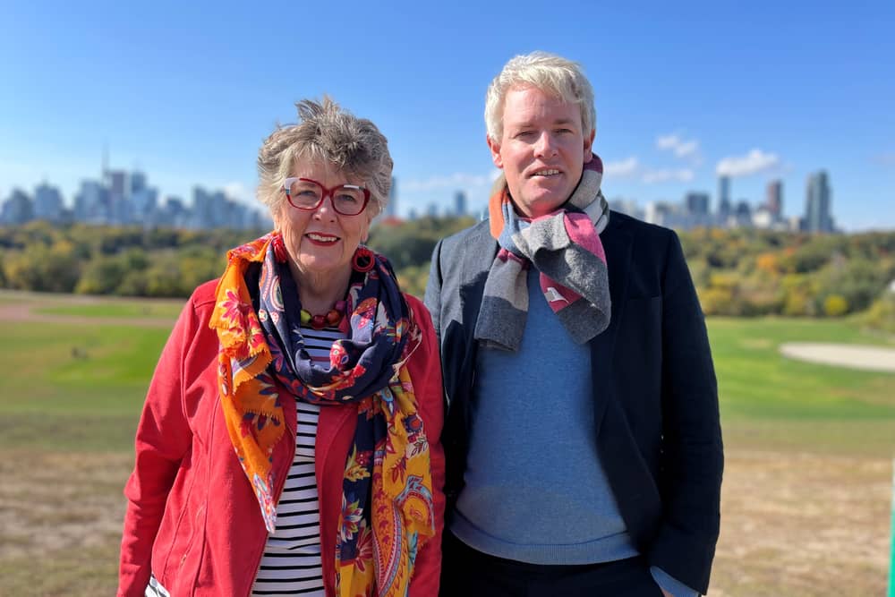 Prue Leith and Danny Kruger