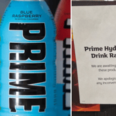 Sainsbury’s is stocking Prime Energy drinks from today