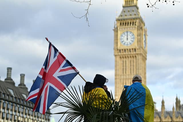 The government has announced a national minute of silence to pay tribute to Ukraine a year on since Russia’s invasion