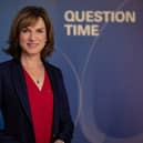 BBC Question Time host, Fiona Bruce.