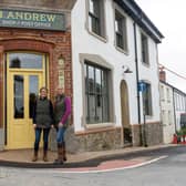 Woolsery Village shop after its recent refurbishment and transformation due to Bebo tech Millionaire’s Michael and Xocchi Birch purchasing the Village corner shop.