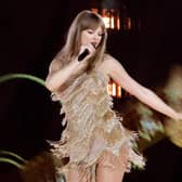  Taylor Swift performs onstage for the opening night of "Taylor Swift | The Eras Tour" 