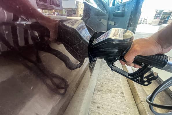 Diesel is being sold for about 17p per litre more on average than petrol despite the fall in wholesale costs to similar levels. (Photo by Matt Cardy/Getty Images)