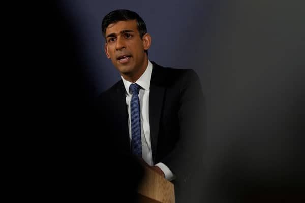 Rishi Sunak could be forced to apologise to the House of Commons is he is found to have breached the MP’s code of conduct (image: Getty Images)