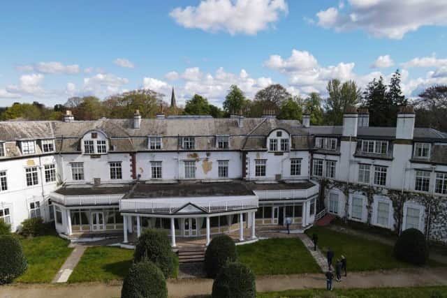 The Ripon Spa Hotel where work has started to redevelop the site