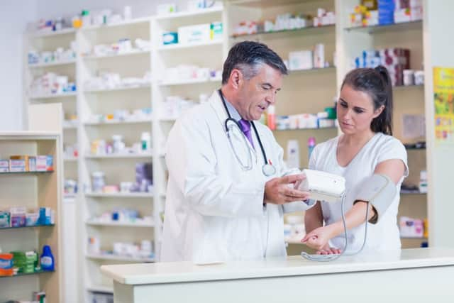 Pop into chemist to get a blood pressure test (photo: Adobe)