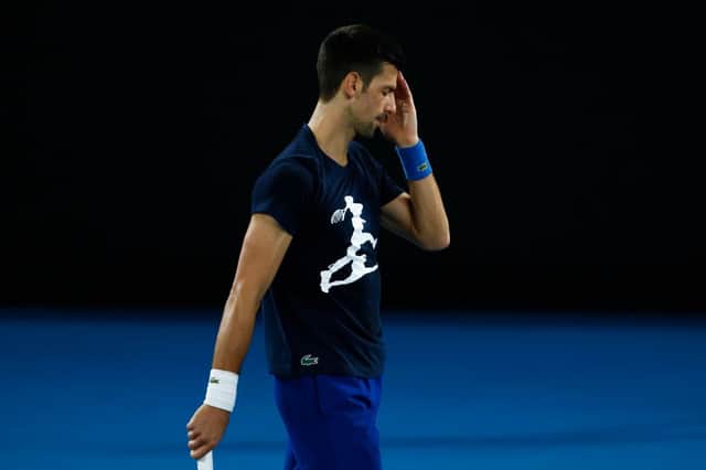 Novak Djokovic has had his Australian visa cancelled for a second time (Photo: Getty Images)