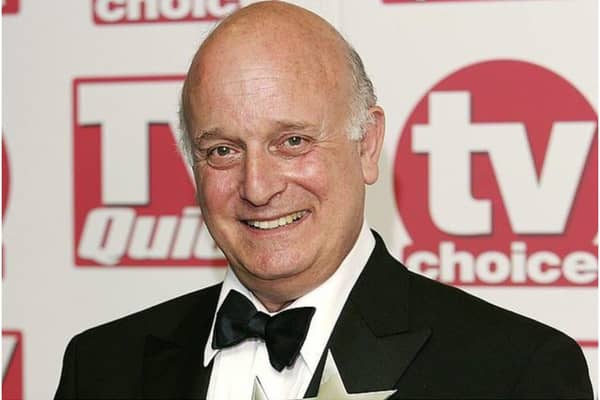 Gary Waldhorn poses with the award for Best Comedy Show for The Vicar of Dibley at the TV Quick and TV Choice Awards (Photo: MJ Kim/Getty Images)