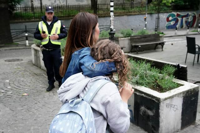 Schools in Serbia have been closed for the rest of the day