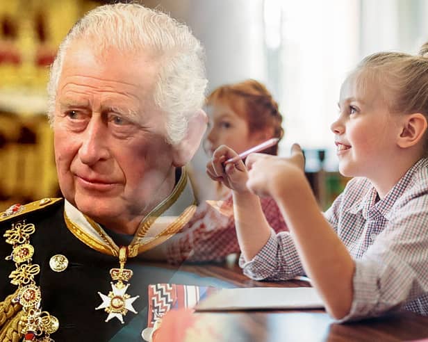 The coronation of King Charles III takes place on Saturday 6 May - here's how to explain it to kids (Image: Kim Mogg / NationalWorld / Getty)