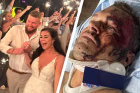 Groom reveals heartbreaking final words of wife who was killed by drunk driver on her wedding day Credit: GoFundMe