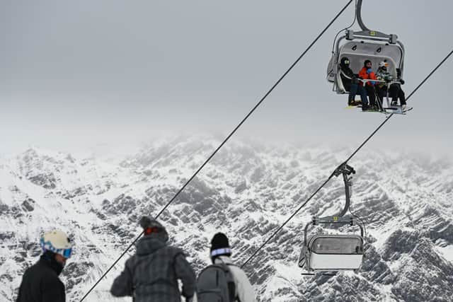Key skiing countries Austria, France and Italy require Covid passes for entry into public areas (image: AFP/Getty Images)