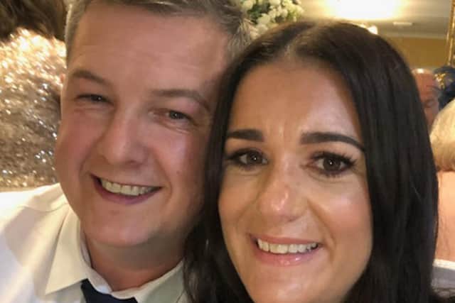 David and Rachel Perry said it was a ‘miracle’ the taxi driver had survived the explosion outside Liverpool Women’s Hospital (image: PA)