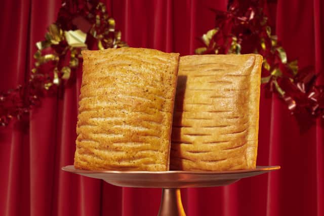 The Festive Bake and Vegan Festive Bake will be available in Greggs stores nationwide from 4 November (Photo: Greggs)