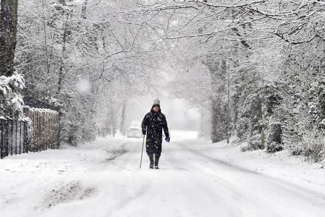 The Met Office has warned warned a cold front will strike at the start of October (Photo: Getty Images)