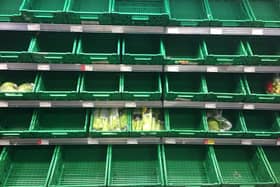 Supermarkets have been hit by shortages across the UK. (Photo: Shutterstock)