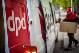 A DPD courier was found dead at his steering wheel in Dartford. 