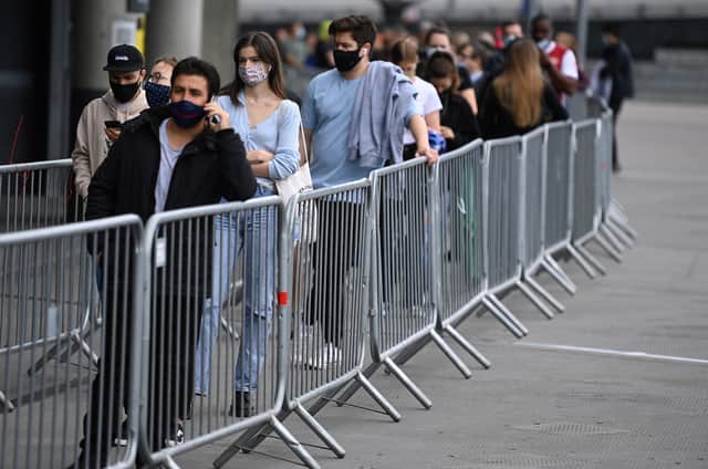 Hundreds of walk-in vaccination sites have opened across England today (Photo: Getty Images)