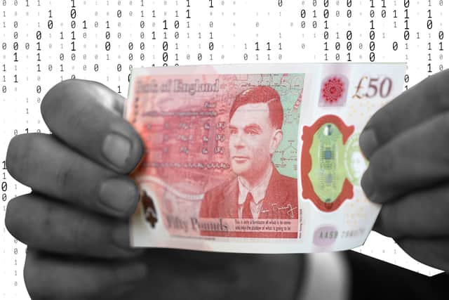 Alan Turing features on the new £50 note