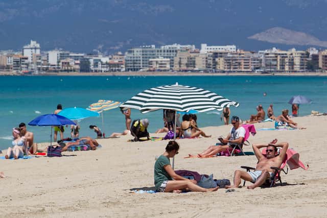 Ministers are looking to scrap the self-isolation requirement for travellers returning from an amber list country (Photo: Getty Images)
