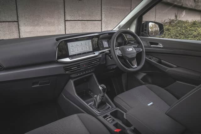 The Ford Grand Tourneo Connect Active interior is simple but comfortable (Photo: Ford)