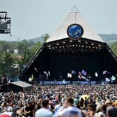 Glastonbury’s iconic Pyramid Stage