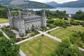 The current owners had never seen the pattern on the formal lawns before.