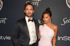 Nicole Scherzinger and Thom Evans