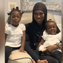 Fatoumatta and her two children
