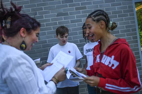 A-level and GCSE results will be released in August. (Photo by Peter Summers/Getty Images)