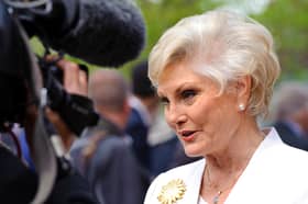 Angela Rippon hosted Stricly's inspiration show Come Dancing between 1988 and 1991 - Credit: Getty