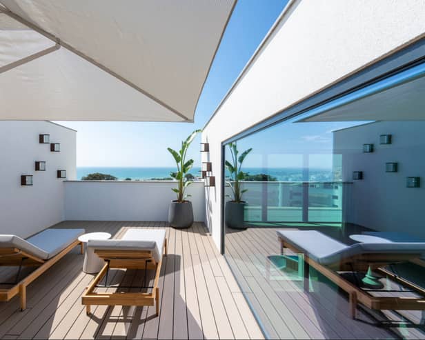 W Algarve’s top suites can offer sea views and private sunbathing areas (image: Marriott International, Inc.)