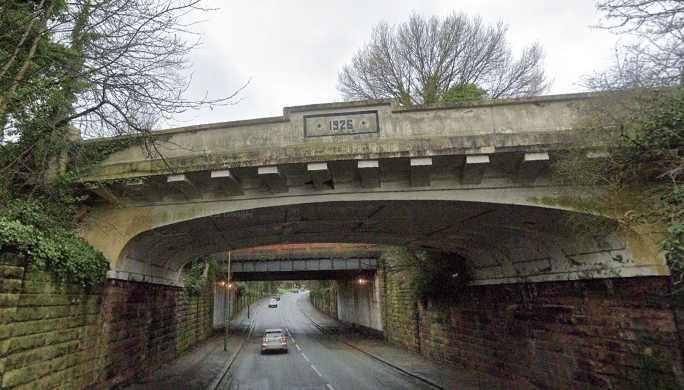 Police were called to Queens Drive in the Mossley Hill area on Saturday night (August 26). Amateur footage filmed in the area appears to show water gushing onto the road, which dips under a bridge.