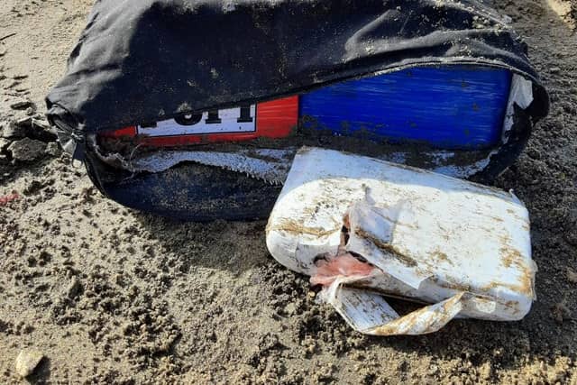 One package was found on the Isle of Wight (Image: National Crime Agency)