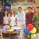 Cast of Friends pictured (L to R): David Schwimmer as Ross Geller, Courteney Cox as Monica Geller, Jennifer Aniston as Rachel Green, Matthew Perry as Chandler Bing, Matt LeBlanc as Joey Tribbiani and Lisa Kudrow as Phoebe Buffay.
